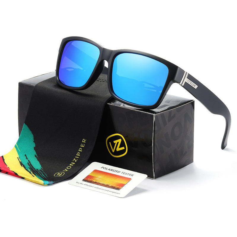 VONZIPPER偏光方形运动男女眼镜