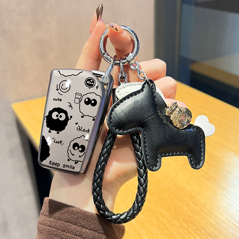 适用于丰田卡罗拉钥匙套雷凌锐志锐放折叠荣放车汉兰达扣威兰达壳