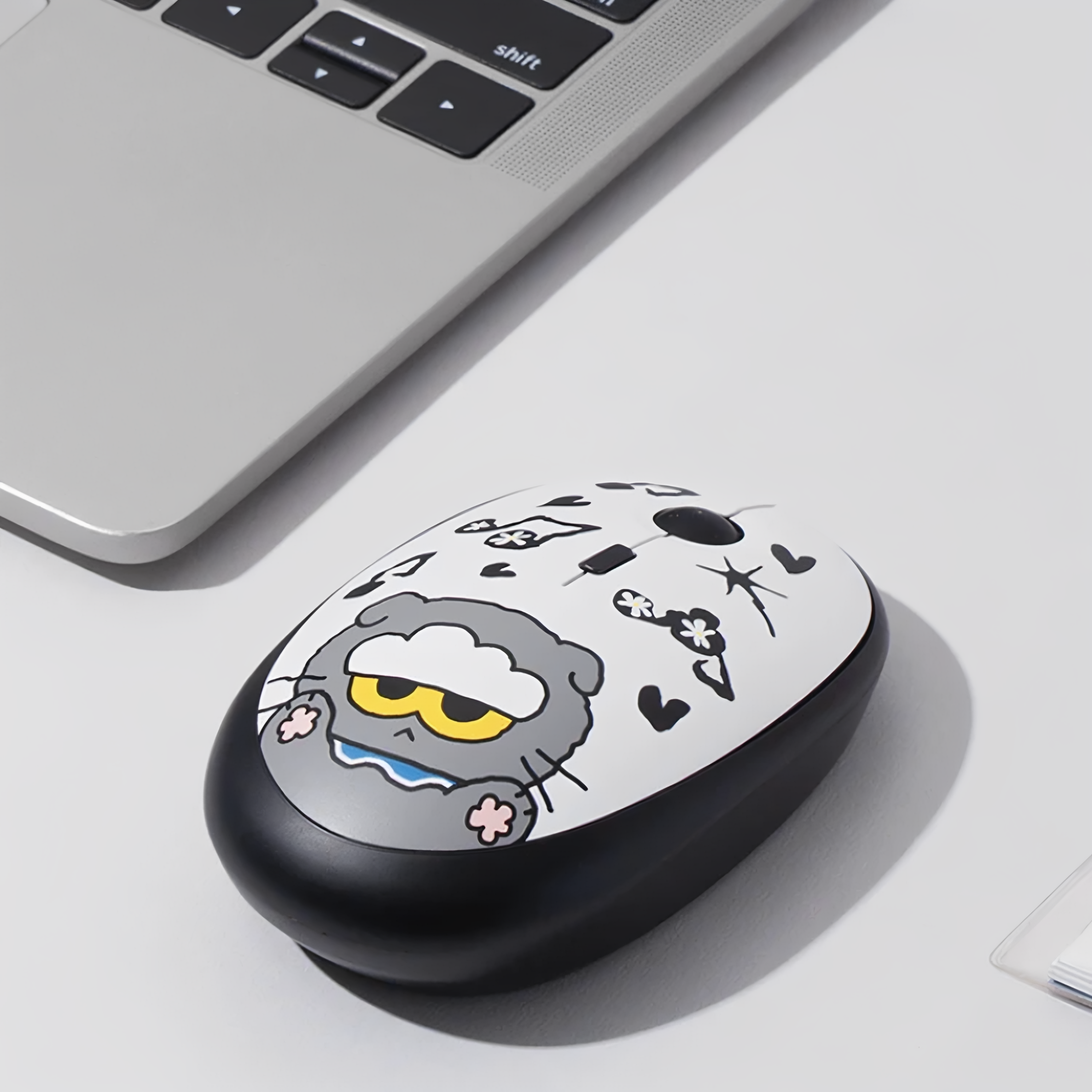 韩国正品ZO&FRIENDS Mouse双模学生办公室接收器蓝牙鼠标便携静音