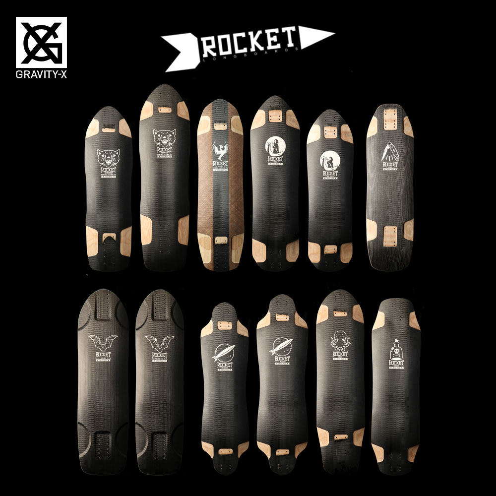 rocket瑞士手工长板 rocket板面 速降fr专业碳纤板面 极限重力