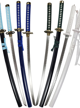 袖白雪合金款竹木款发光款斩魄刀死神cos天锁斩月拔刀斋镜花水月