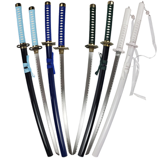 发光款 竹木款 斩魄刀死神cos天锁斩月拔刀斋镜花水月 白雪合金款 袖