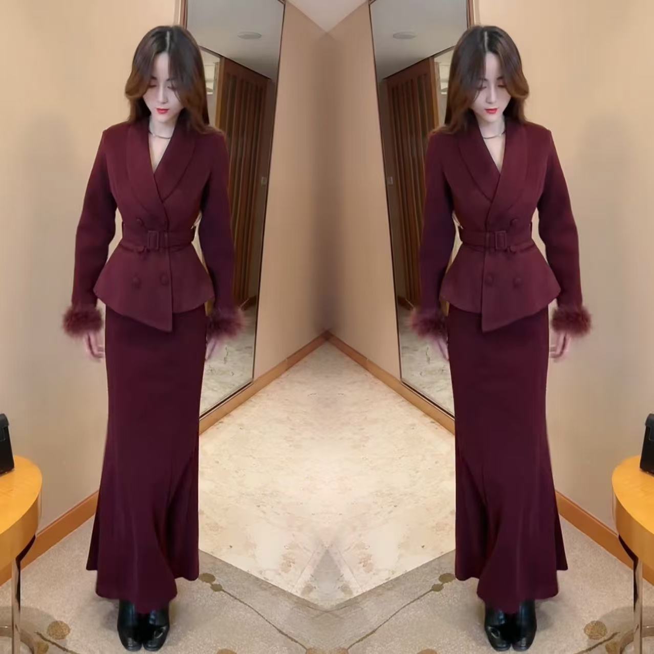 2XL套装名媛高级感轻奢气质