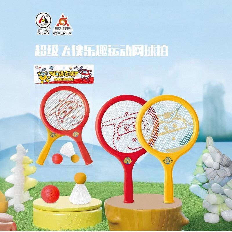 双人对战超级飞侠羽毛球网球奥杰