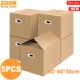 Moving paper boxes 5PCS carton packing box cardboard