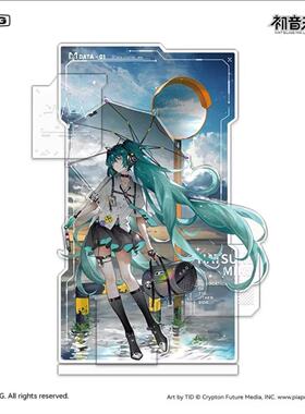 初音未来miku错位彼方轻高颜值周边吧唧徽章谷子装饰立牌摆件自制