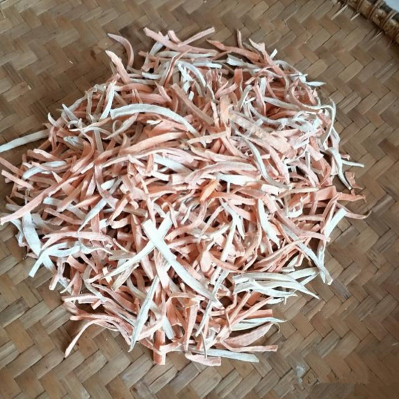 阳新特产红薯丝甘苕丝干薯茶地瓜干番薯丝生薯丝刨皮薯心3斤