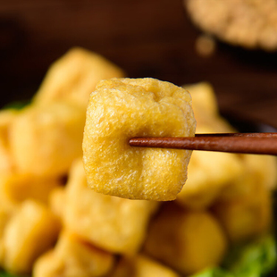 湖北阳新特产豆腐子 豆腐泡油炸干豆腐子