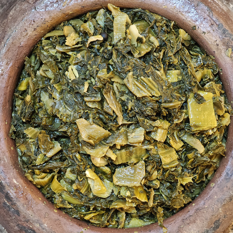 湖北阳新特产酸菜 老坛腌制农家酸菜切碎芥菜酸菜整颗酸菜地方菜