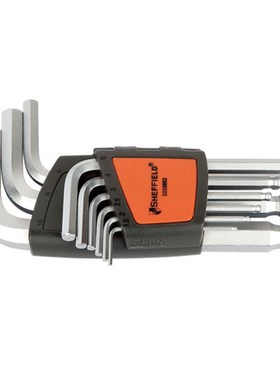 工具 9件套S2合金钢公制标长球头内六角扳手S050003