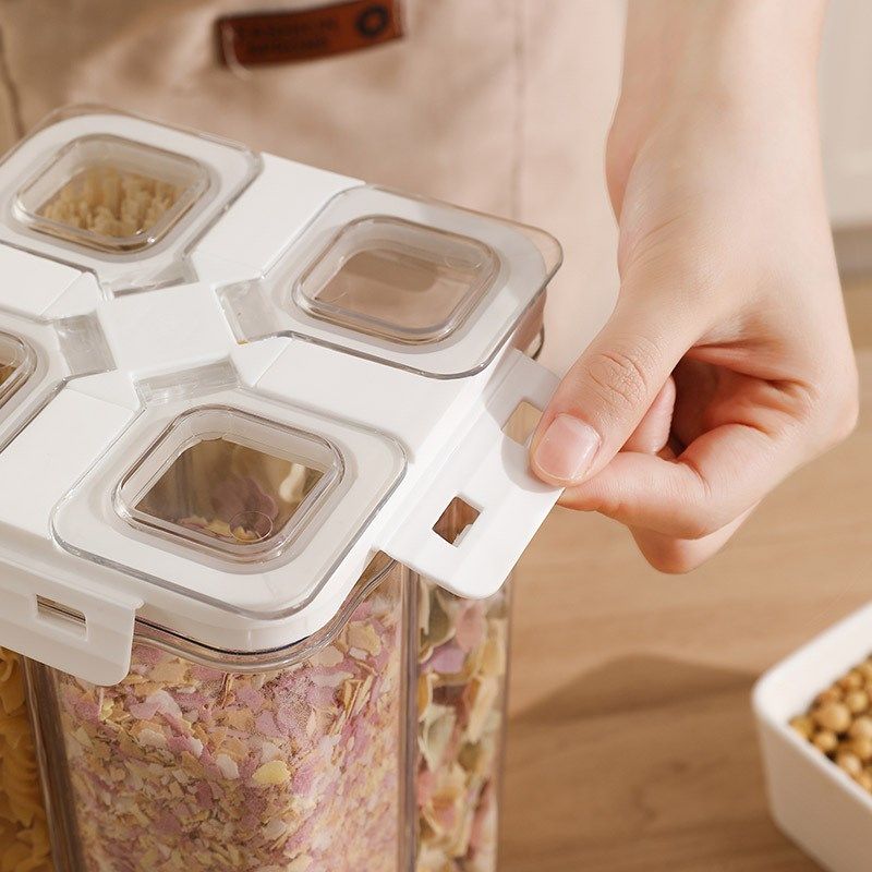 五谷杂粮收纳盒厨房装豆子面条密封罐粮食储存罐米桶食品级,厨房/烹饪用具,密封罐,淘宝优惠券,粉丝福利购,淘宝优惠卷