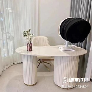 医美咨询桌洽谈接待桌子面诊工作台美容院皮肤检测桌办公桌电脑桌