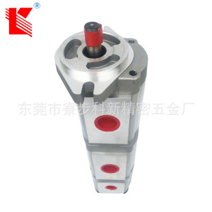 333a 6r三联齿轮泵f8 8r液压齿轮油泵高压泵现货 hgp