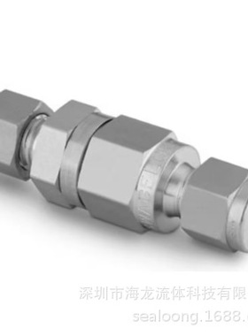 SS-CHS6MM-1/3 Swagelok316不锈钢卡套高压单向阀