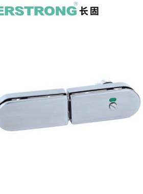 长固ST-H002不锈钢指示门锁 玻璃门锁玻璃配件 双门卫生间插销