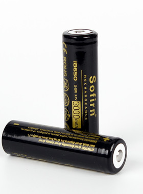 Sofirn索菲恩电池18650 18350 14500锂离子强光手电筒电池可充电