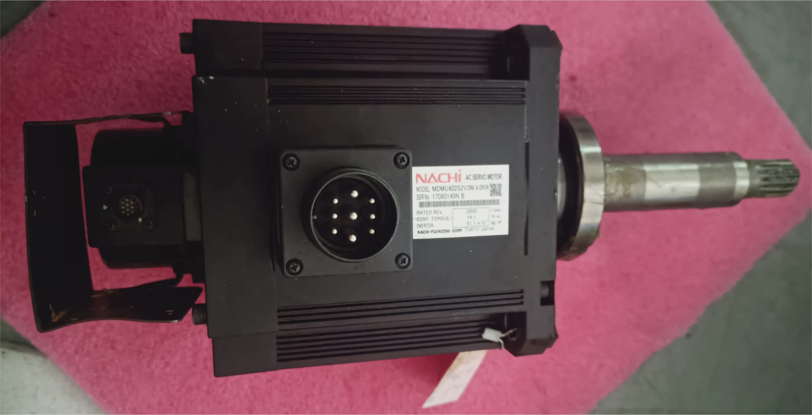 SAR166三轴电机 4KW MDMU402S2V3M 那智机器人3轴电机 五金/工具 搬运机器人 原图主图