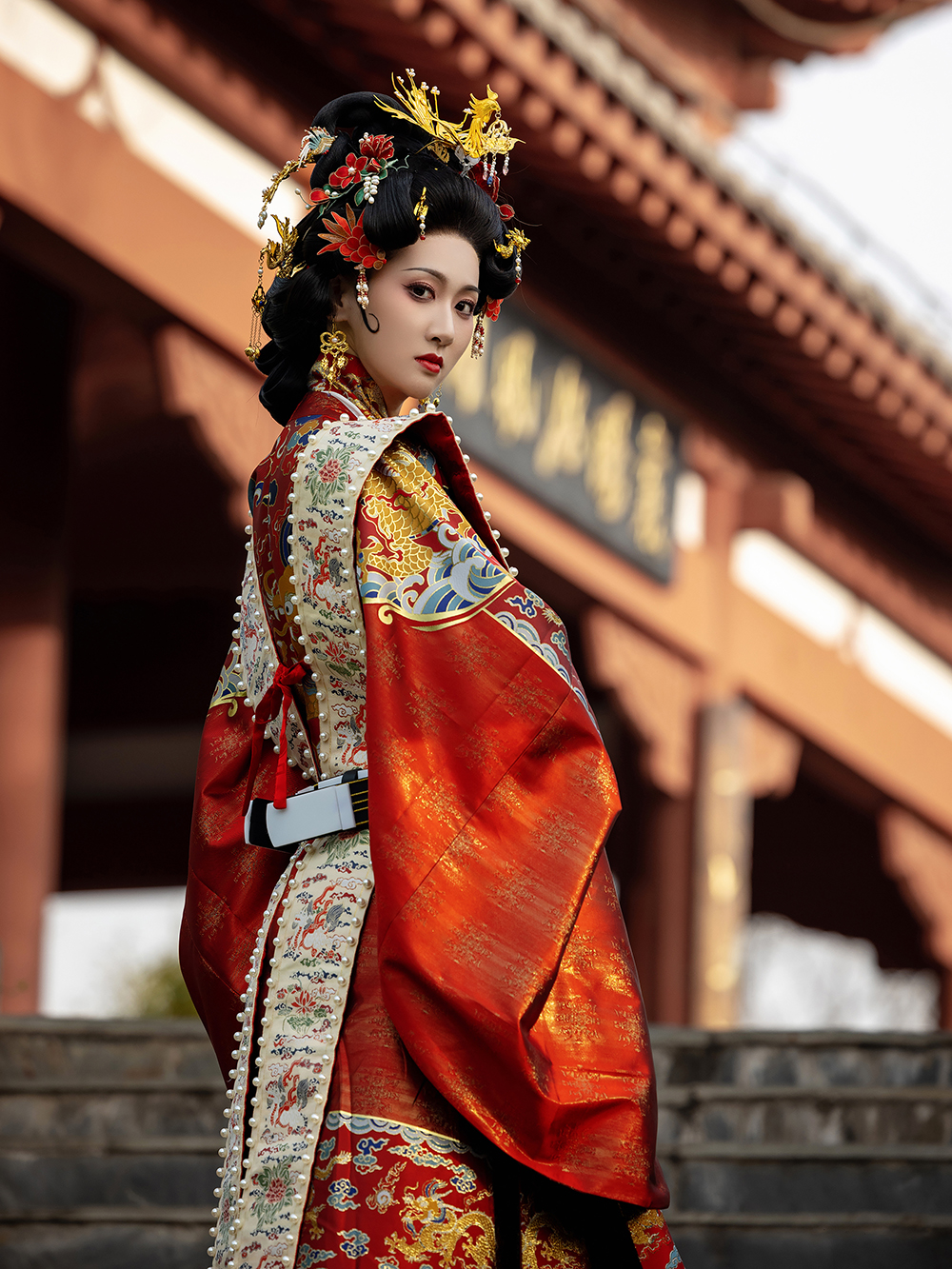 等云來(lái)旗下明制品牌涂云司武漢花朝狐姬同款婚服明圓領(lǐng)未上架