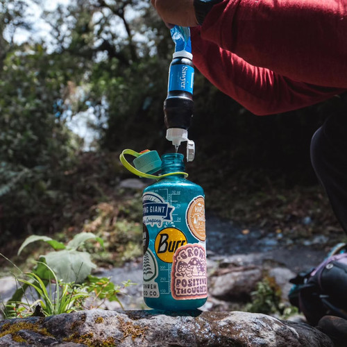 Sawyer索耶SP129挤压过滤净水器户外便携直饮过滤器小型净水器