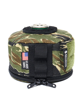 日本Ballistics户外露营气罐保护套军事风格M16高山气罐保护套250