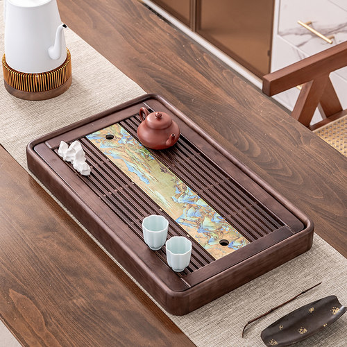 实木茶盘家用小型功夫茶具泡茶台