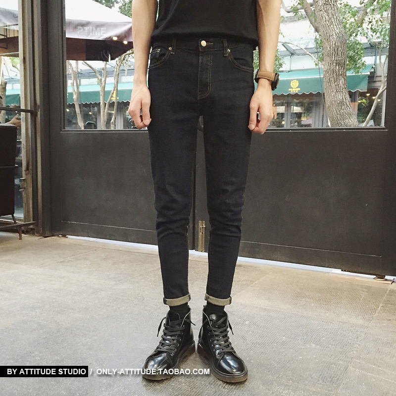 Jeans pour jeunesse pieds Slim pour Quatre saisons - Ref 1481757 Image 3