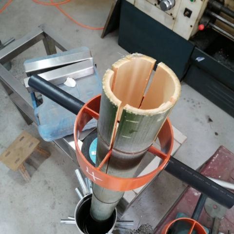 户外12刀手工农用劈竹器破竹竹木机械 破蔑工具家用砍竹子9刀楠竹
