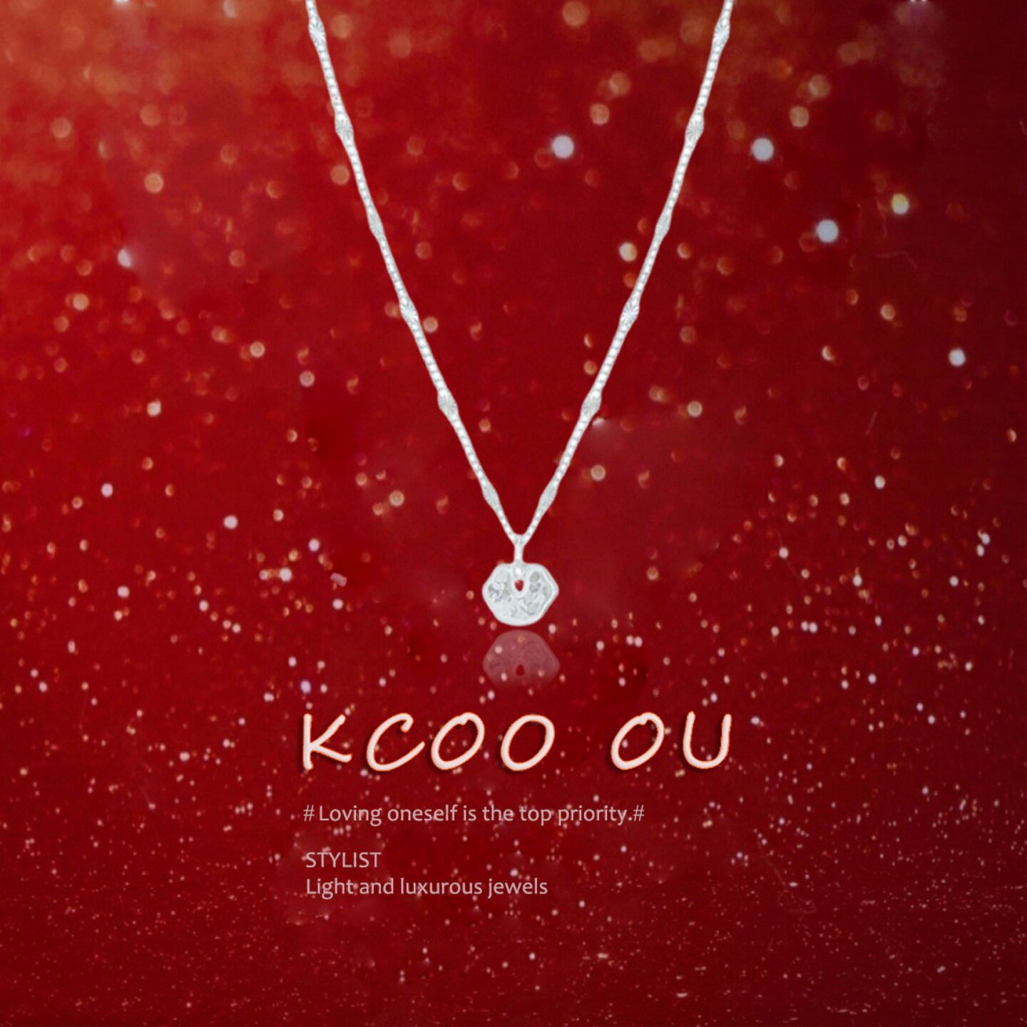 kcooou原创「平安锁」项链图片