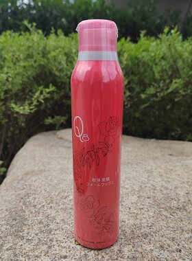 正品Q8泡沫发蜡摩丝轻盈护卷弹力素慕丝保湿蓬松泡泡发蜡300ml