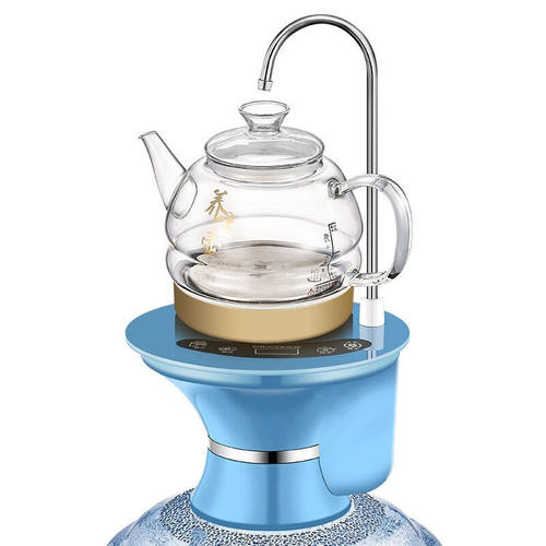 致仕桶装水抽水器烧水壶电动加热一体自动吸水器上水加热机饮水机