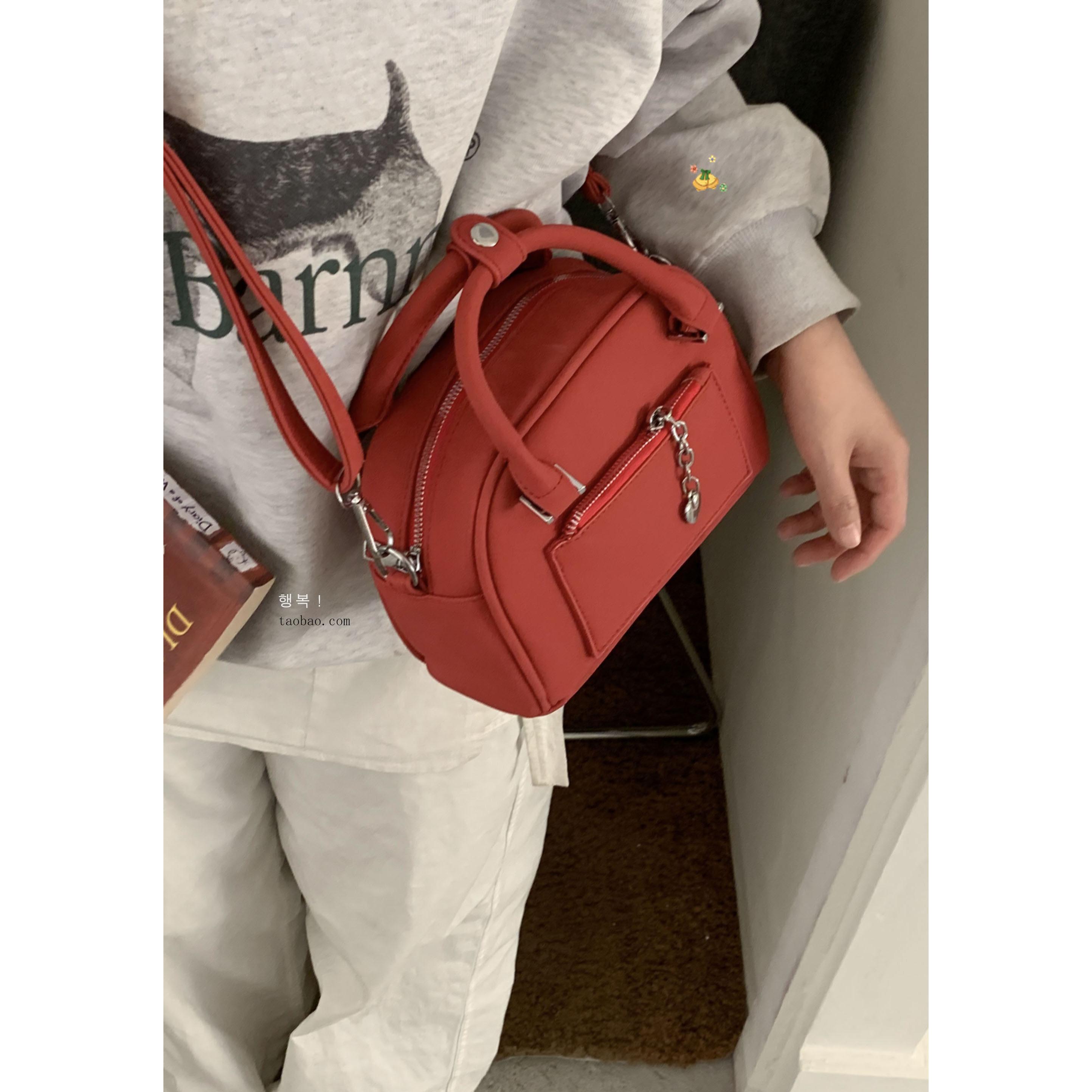 卡乐儿复古手提保龄球包