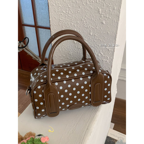 咔咔家韩国手提保龄球包斜挎包