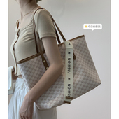 百搭大容量包包女夏2024新款 潮时尚 印花托特包小众手提单肩通勤包