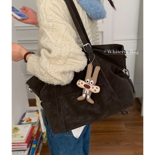 复古大容量腋下包包女冬季新款潮时尚美拉德风托特包大容量单肩包