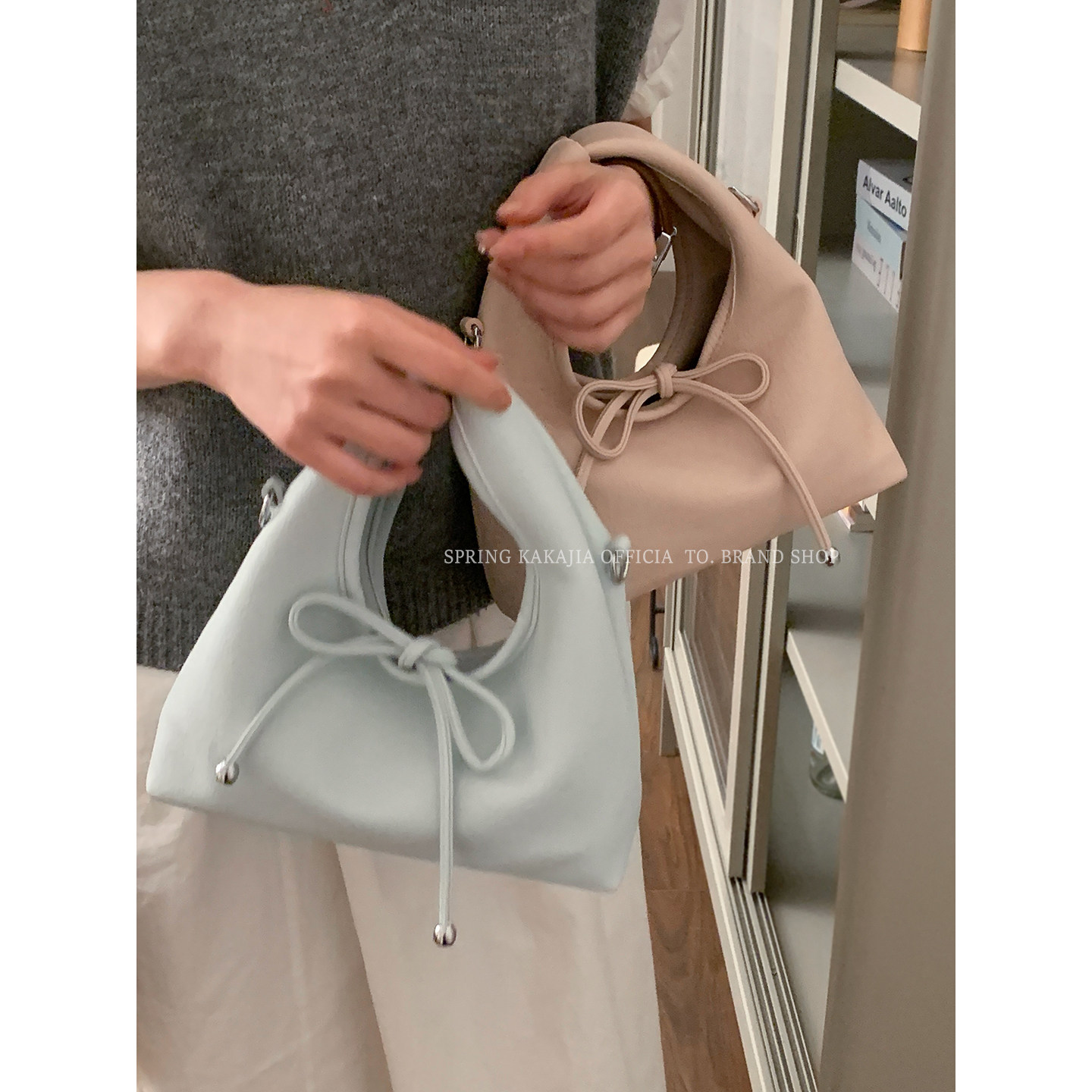 宋研霏同款三角饭团包包女2026新款潮时尚韩国蝴蝶结手提包斜挎包,箱包皮具/热销女包/男包,通用款女包,淘宝优惠券,粉丝福利购,淘宝优惠卷