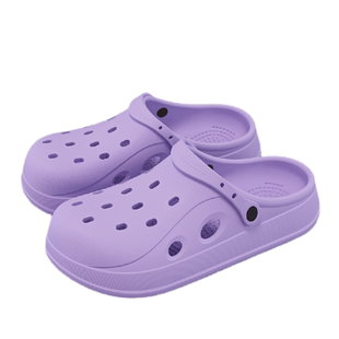 洞洞鞋女士2025新款夏季外穿厚底防滑海边沙滩旅游户外凉拖鞋男款