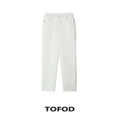 no退no换 九分裤 原780 意大利色织原色亚麻调性休闲裤