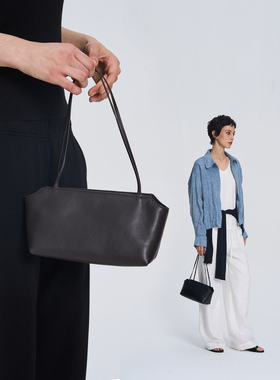 TOFOD mini号row包 意大利同源小羊皮手拎包单肩包极简百搭腋下包