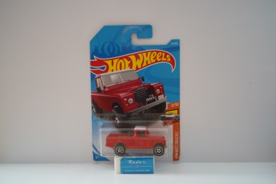 HOTWHEELS 风火轮 合金车玩具 汽车模型 路虎 SERIES 3 PICKUP 红
