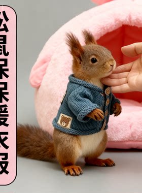 松鼠专用衣服超小号保暖秋
