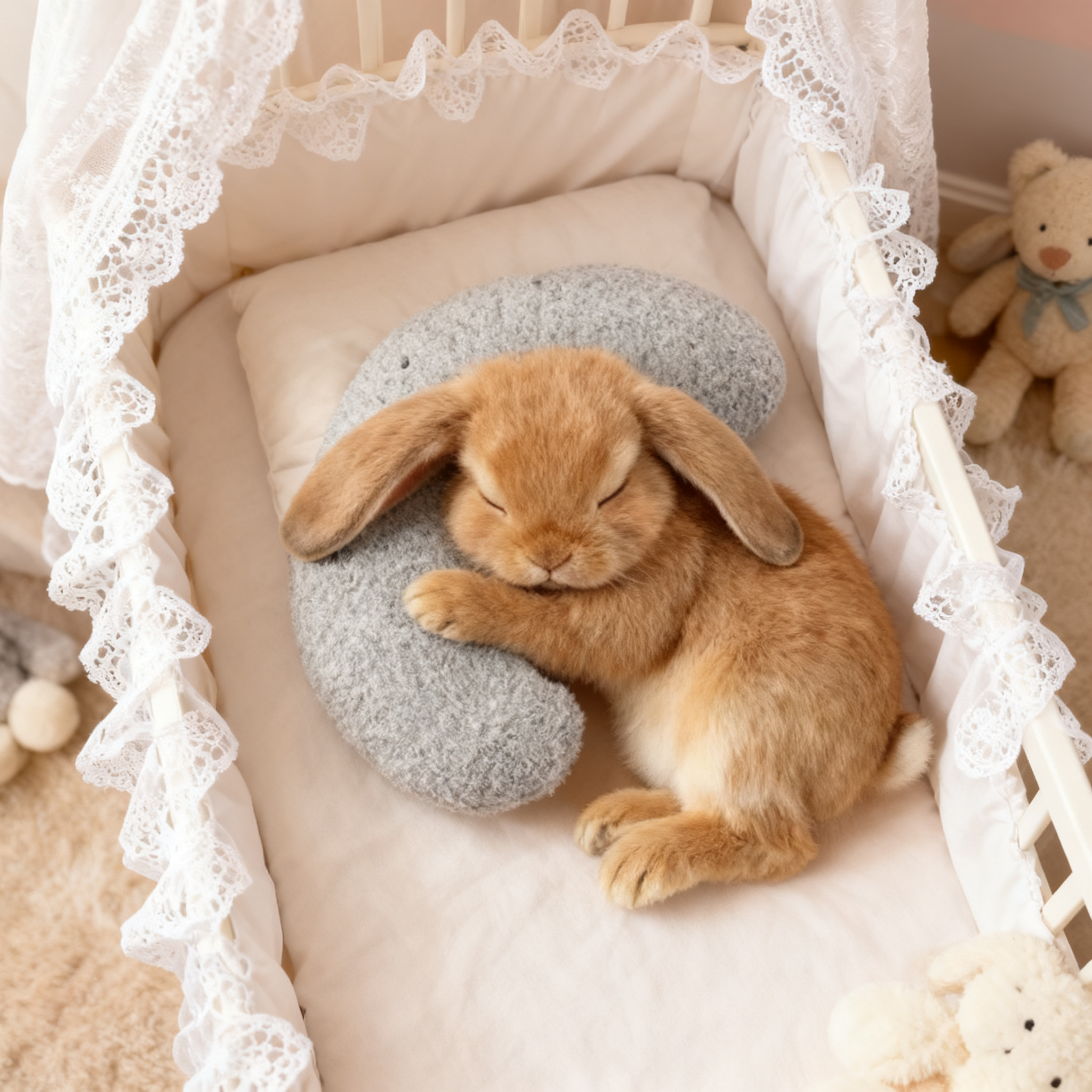 粉色便携宠物小枕头 兔子荷兰猪磨牙用品 幼兔期车载外出毛垫用品,宠物/宠物食品及用品,兔兔其他,淘宝优惠券,粉丝福利购,淘宝优惠卷