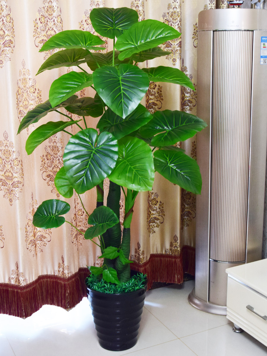 滴水观音假花花艺绿植仿真塑料花仿真花仿真树假绿植装饰仿真室内