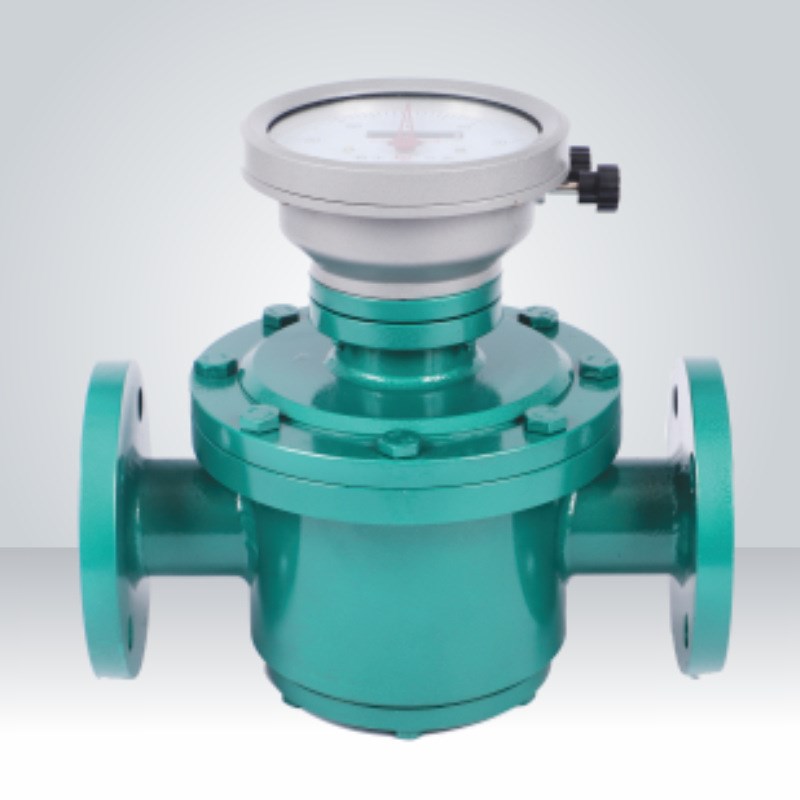 椭圆齿轮流量计液体机械表汽油石油柴油计量表法兰螺纹接口油表