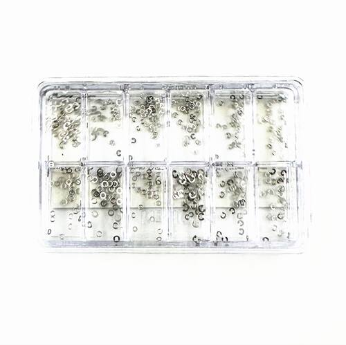 手表机芯配件 零件 机芯 星期盘压片 插销 开口片 卡簧 套装工具