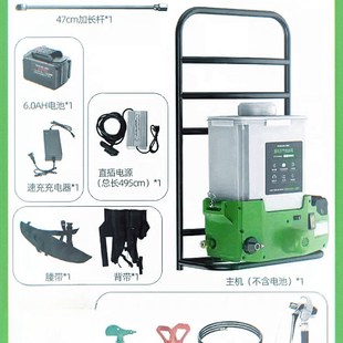 6L背包柱塞式高压无气喷涂机全自动小型锂电喷漆机乳胶油漆涂料喷