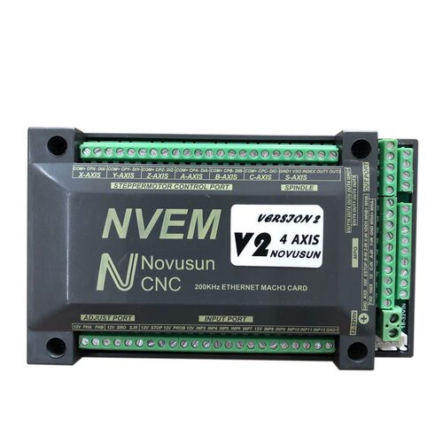 新款以太网MACH3接口板6轴控制卡，NVEM CNC 控制器