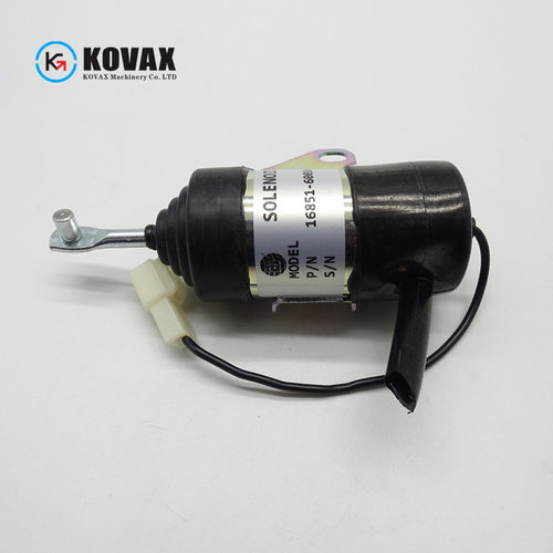 KOVAX 16851-60014挖掘机熄火开关D902 D722 RTV900熄火电磁阀
