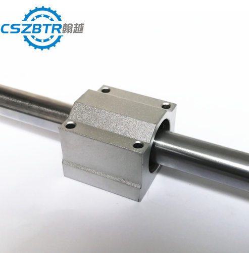 翰越闭口轴承座 sc40uu scs40uu 光轴直线滚珠滑块轴承