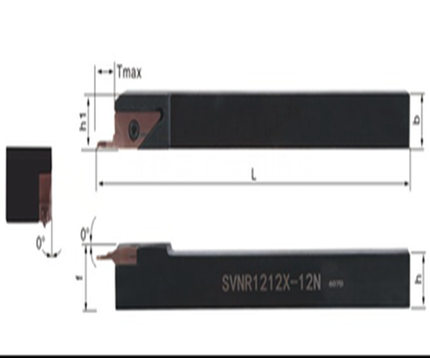 三镁数控车床不锈钢刀具小孔径搪孔刀杆SVNR1010H-12N螺钉式搪刀