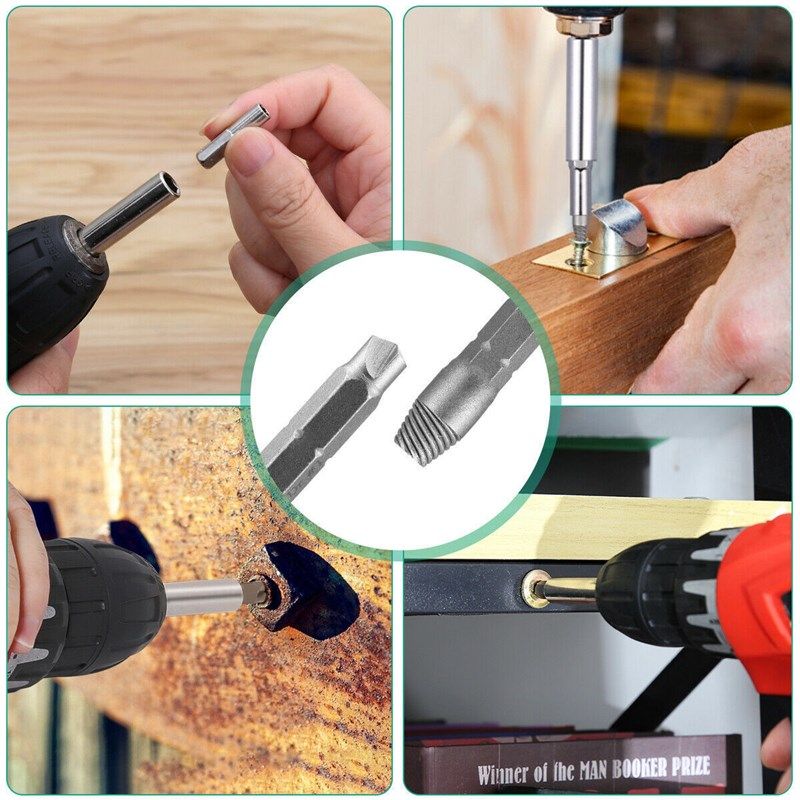 Damaged Screw Extractor22pcs螺钉拆卸器损坏螺丝滑牙取出器套装